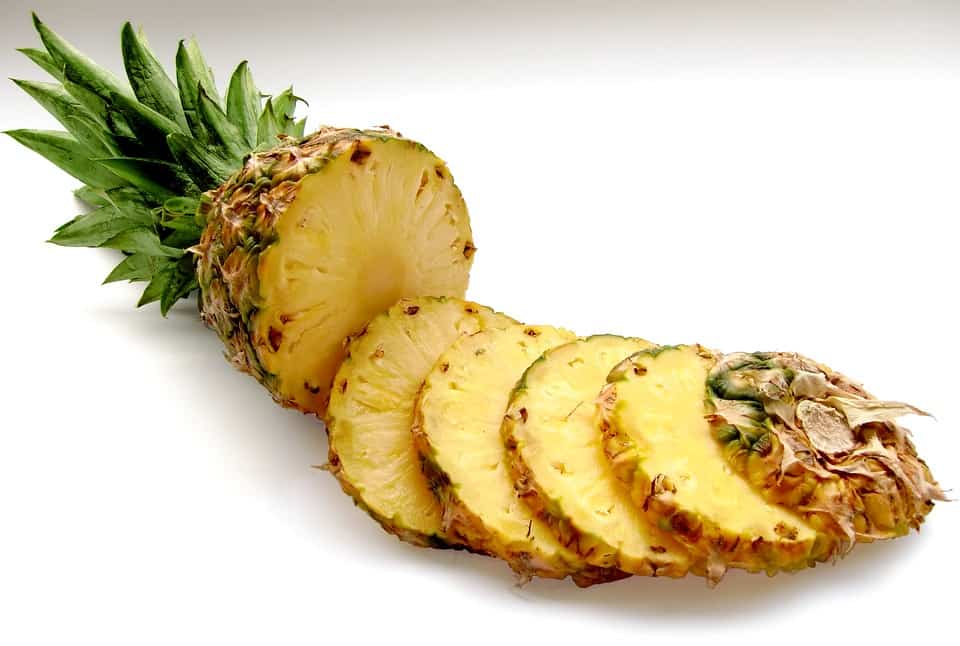 Piña beneficiosa en nuestra Pizza tropical. Disfruta de ella en Aporpizza!!!