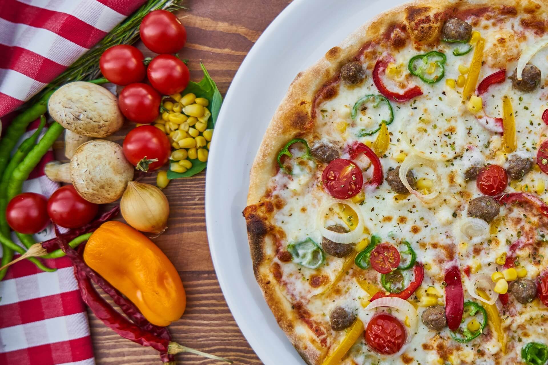 Alimentos en la pizza contra la alergia primaveral