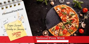 La semana nacional de la pizza calendario okey